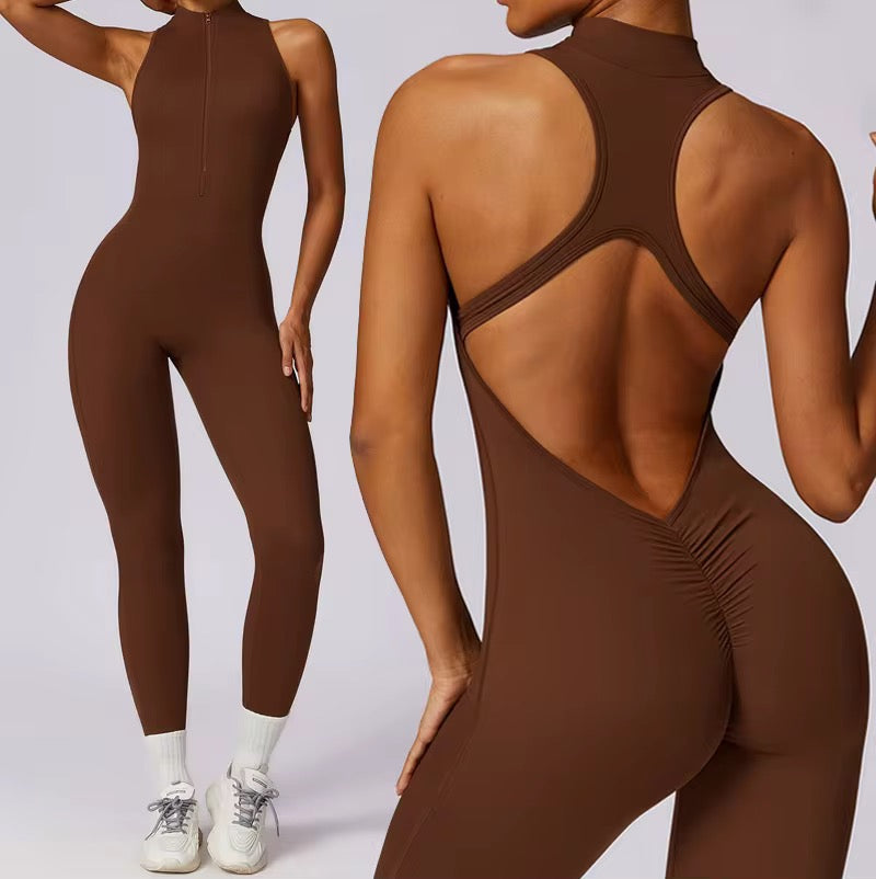 Onesie Hollow Back Gem