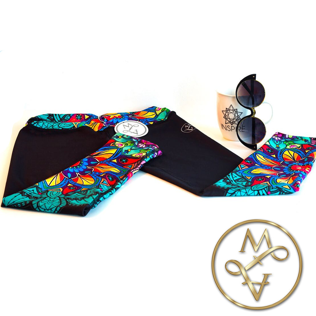 Black Mandalas Leggings