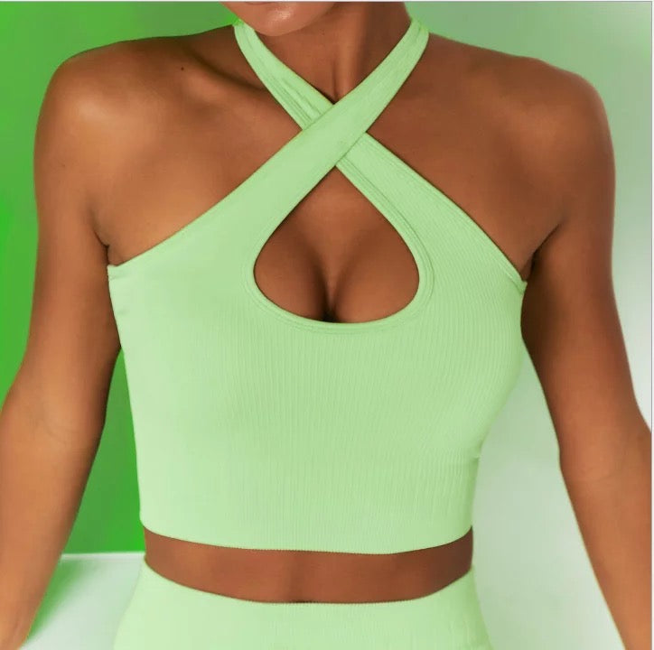 Green Bow Seamless Set