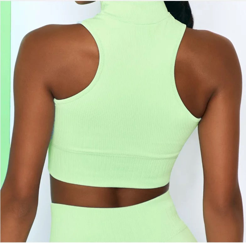Green Bow Seamless Set