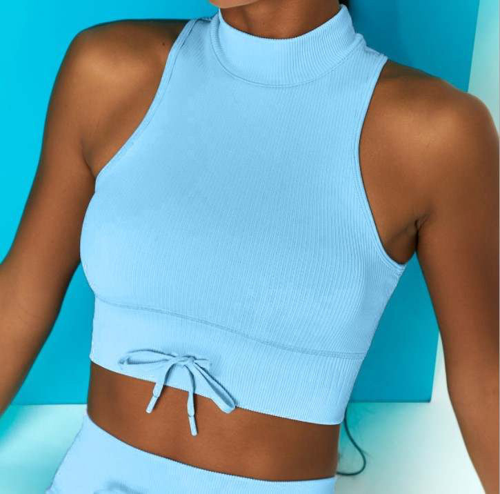 Baby Blue Bow Seamless Set