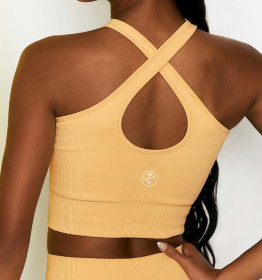 Yellow Bow Seamless Set