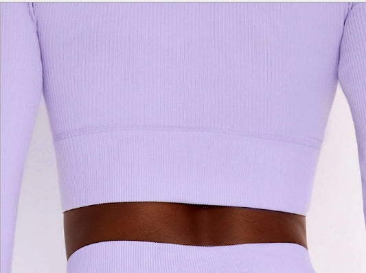 Purple Bow Seamless Set