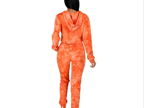 Tie Dye Sweatpants Set