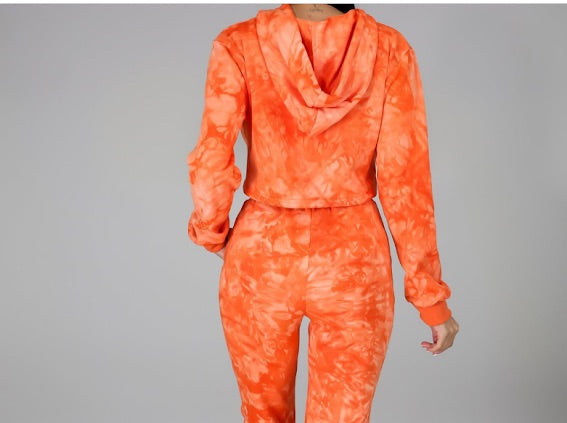 Tie Dye Sweatpants Set