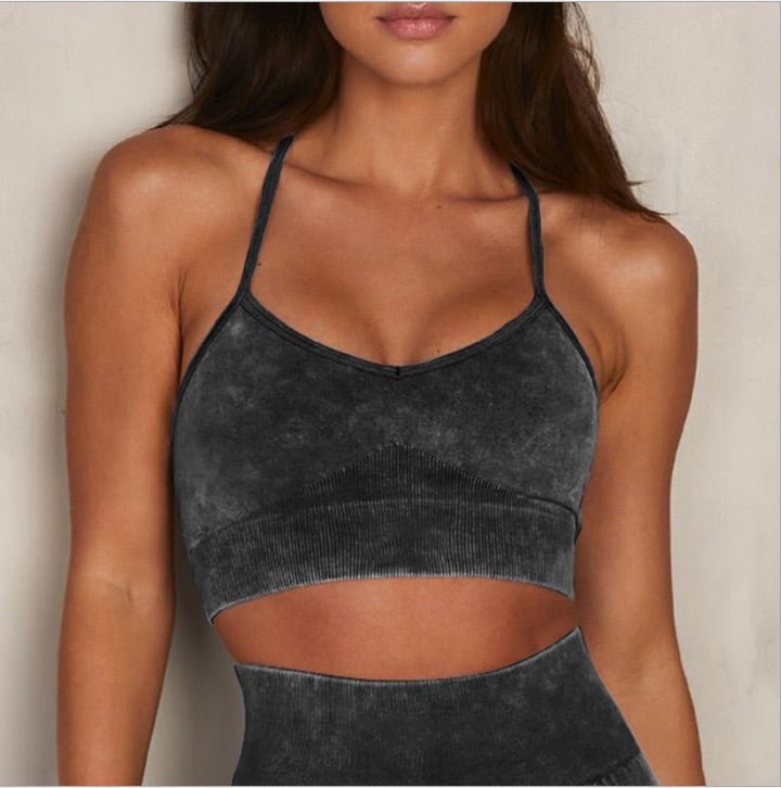 Black 2 or 3 Pieces Seamless Set