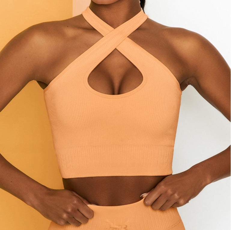 Orange Bow Seamless Set