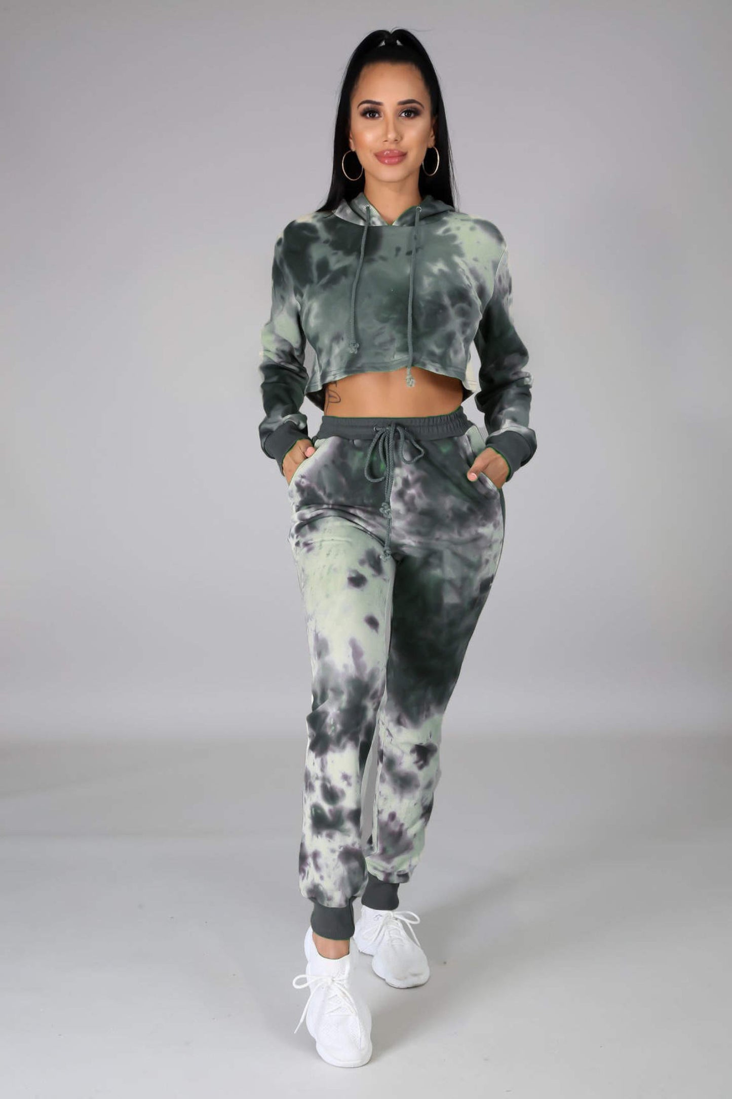 Tie Dye Sweatpants Set