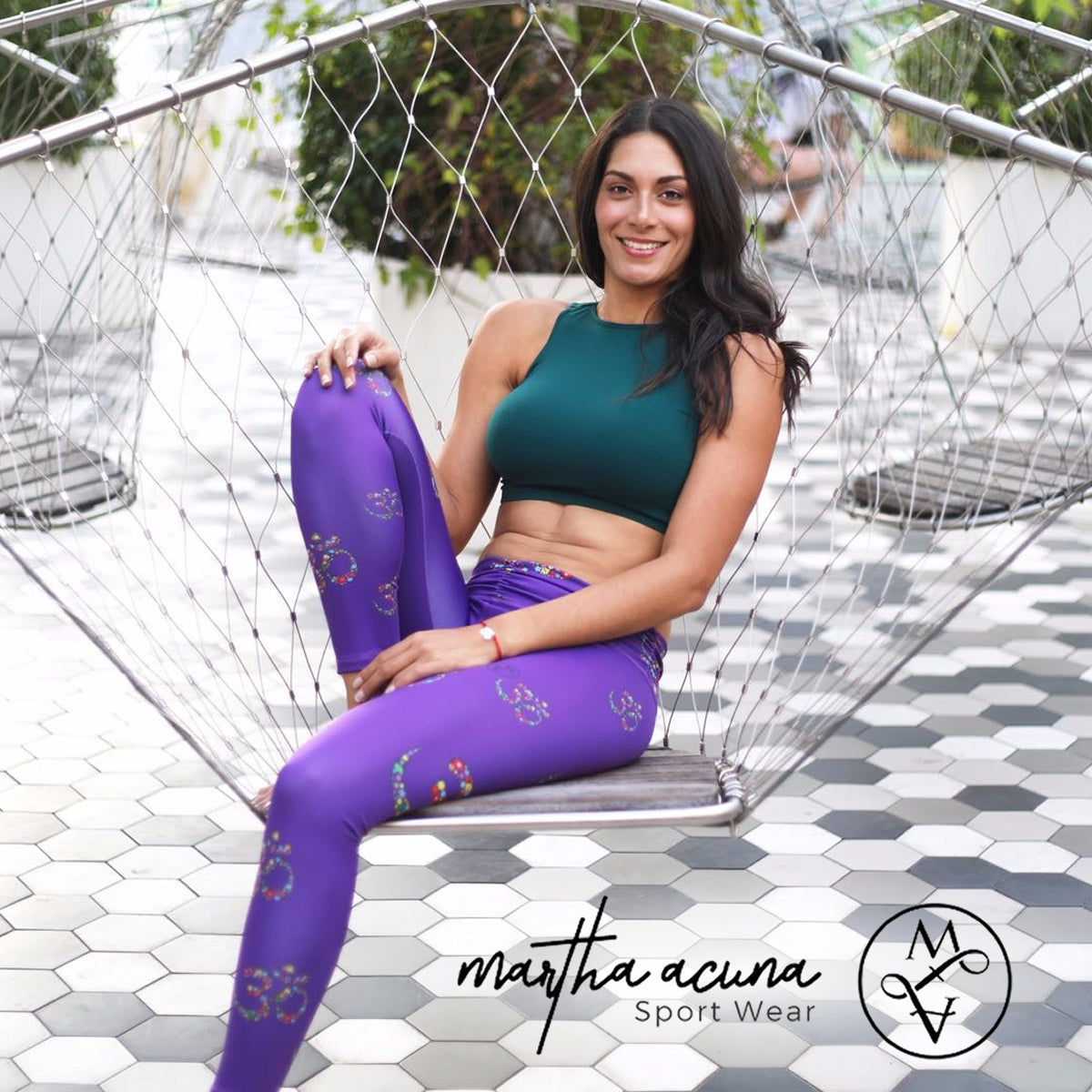 Purple OM Leggings