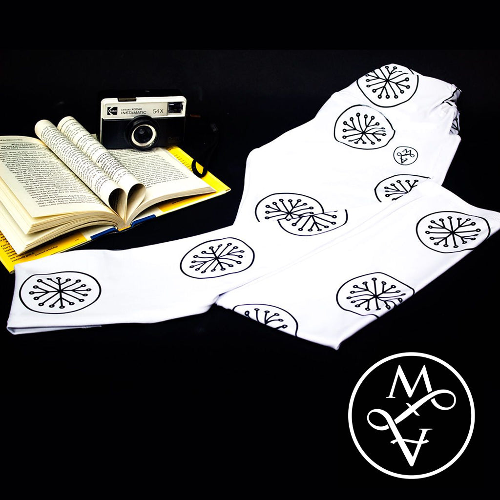 White Tuning Leggings