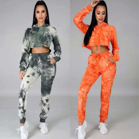 Tie Dye Sweatpants Set