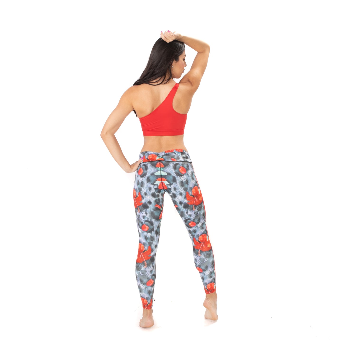 Red Paradise Leggings
