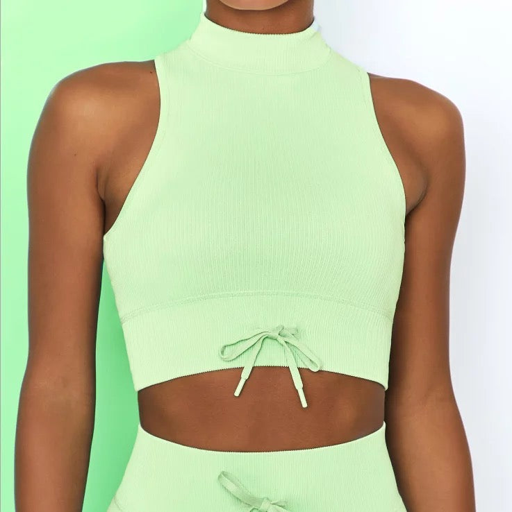 Green Bow Seamless Set