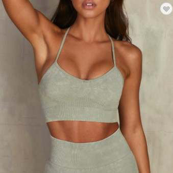 Green 2 or 3 Pieces Seamless Set