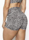Summer Leopard Shorts Set