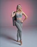 Gray 2 or 3 Pieces Seamless Set