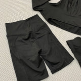Black 3 Pieces Bikers Set